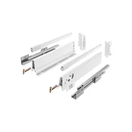 Kuhinjska kutija - MODERNBOX srednje veličine s relingom / Bijela