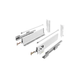 Kuhinjski box - MODERNBOX visok s ogradom / Bijeli