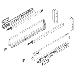 Kuhinjski box BLUM - Antarobox "C" 192 mm s ogradom / Bijela