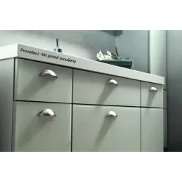 Ručka AZALEA / Brušeni nikel