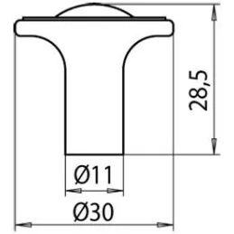 Gumb BLANCHE / Starobrončani