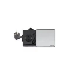 Električna utičnica Evoline Square 80 / Inox