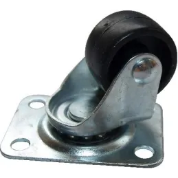 Rotirajući kotačić 25 mm / Crni