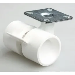 Dizajnerski kotačić sa kočnicom SPEED 40 mm / Bijela