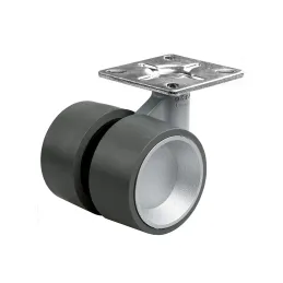 Dizajnerski kotač s kočnicom SPEED 60 mm / Siva