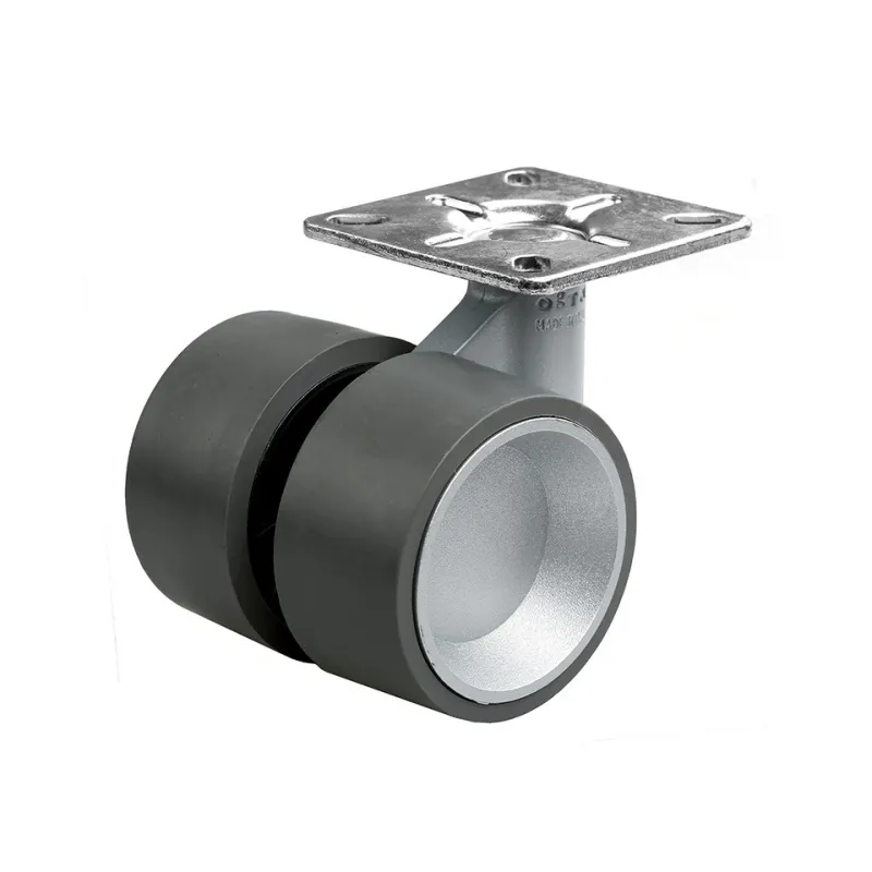 Dizajnerski kotač s kočnicom SPEED 60 mm / Siva