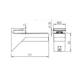 Nosač Police PALERMO / Neodij