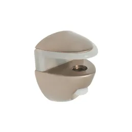 Držač staklene police OVAL MINI / Satin nikl