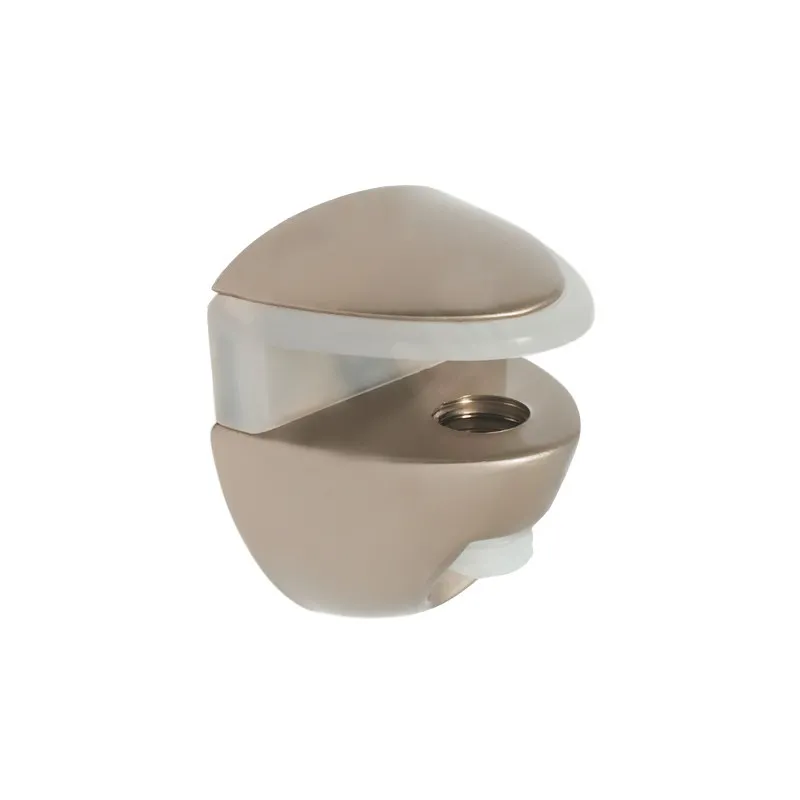 Držač staklene police OVAL MINI / Satin nikl