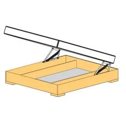 Mehanizam za podizanje kreveta na plinske opruge