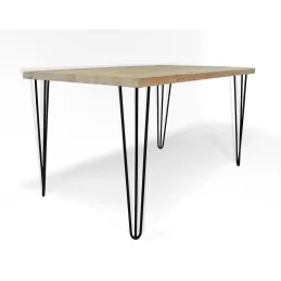 Noga za stol HAIRPIN 710 mm / Crna