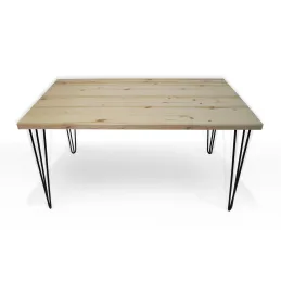 Noga za stol HAIRPIN 710 mm / Crna