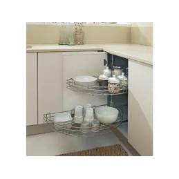 Izvlačni i rotirajući karusel SMART 180° / sjajni krom