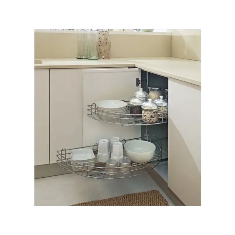 Izvlačni i rotirajući karusel SMART 180° / sjajni krom