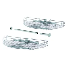 Izvlačni i rotirajući karusel SMART 180° / sjajni krom