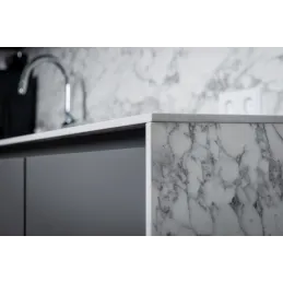 Kompaktna radna ploča Carrara Mramor (Siva jezgra) / S63009 CM