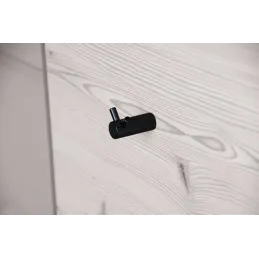 Vješalica INDUST / Crna mat