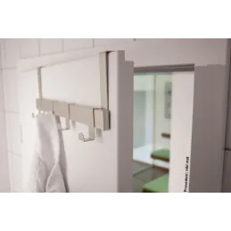 Dizajnerski vješalica za vrata EMA / Sjajni krom