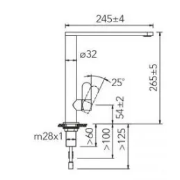 Baterija Caressi CA 118 / Crna mat