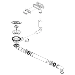 Blanco komplet sifona