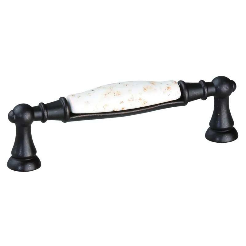 Ručka TEXAS / Starocrna - porculan