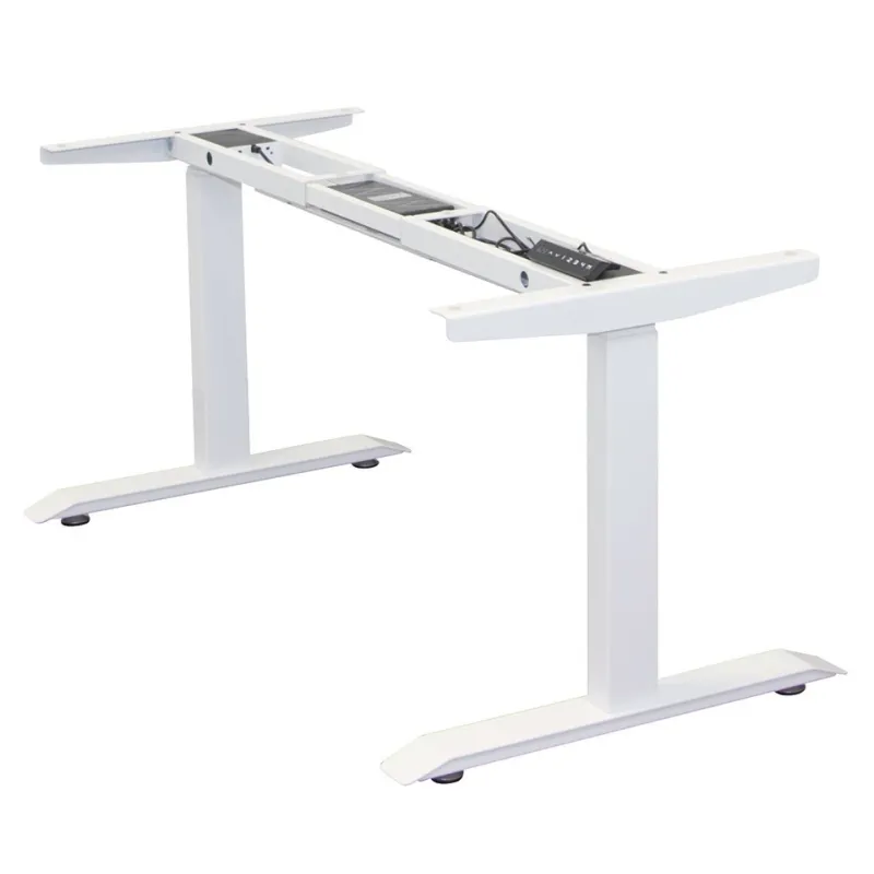 Električna visinski podesiva stolna konstrukcija AMOR / Bijela