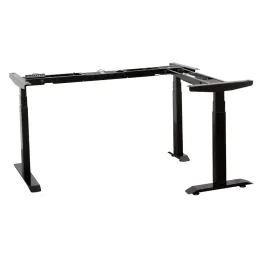 Električna konstrukcija stola podesiva po visini AMOR za kutni stol / Crna