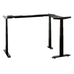 Električna konstrukcija stola podesiva po visini AMOR za kutni stol / Crna