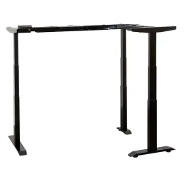 Električna konstrukcija stola podesiva po visini AMOR za kutni stol / Crna