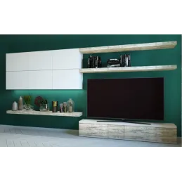 Ploča od iverice Bijela Alpska 440SM / Glatka