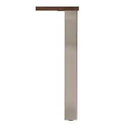 Noga za stol Od čelika 80 x 80 / Brušeni nehrđajući čelik