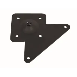 Noga za stol Od čelika 80 x 80 / Brušeni nehrđajući čelik