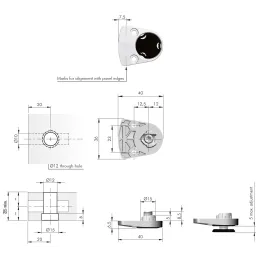 Podesiva nožica za rub LEVELLER