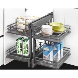 Kutni sustav Elegance s prigušenjem / Antracit