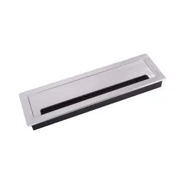 Priključak za kabele LUXURY sa prigušivanjem 300 mm / Brušeni aluminij