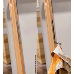 Preklopni vješalica za ugradnju VERNON Maxi / Brušeni nikal