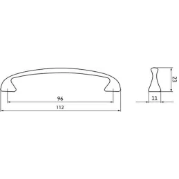 Ručka KAROS / Starinska bronca
