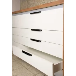 Ručka HEROS / Crna mat