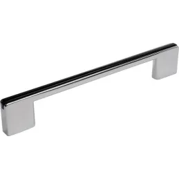 Ručka BELTO / sjajni krom - crna