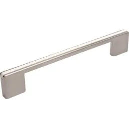 Ručka BELTO / Brušeni nikl - bijela