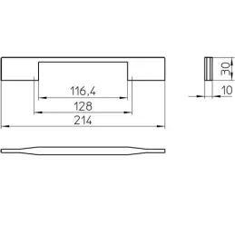 Ručica ORGA / Brušeni Nikel