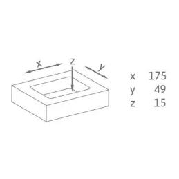 Ručka za frezanje DRIVE / Aluminij