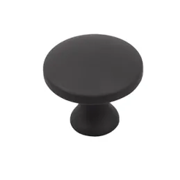 Gumb CIRCLE / Crna mat