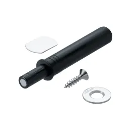 TIP-ON Kratak gumb 50 mm / Crni