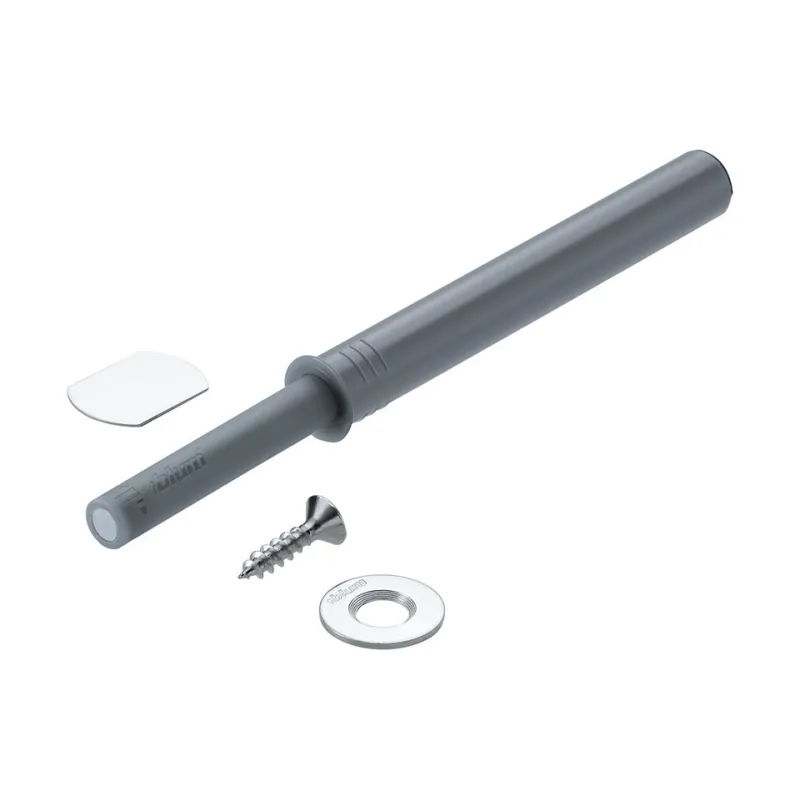 TIP-ON Dugačak gumb 76 mm / Siva