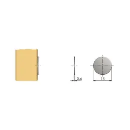 Magnet za pričvršćivanje K-LOCK / Antracit