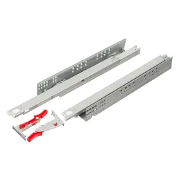 Sakrivene punomasne vodilice KINGSLIDE s prigušenjem i ručkama / 34kg