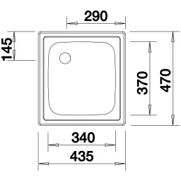 Nerđajući sudoper Blanco TOP EE 4x4