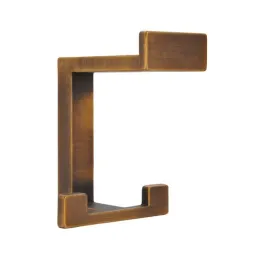 Vješalica OMEGA S / Brušena bronca