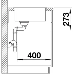 Nerđajući sudoper Blanco ZEROX 700- IF